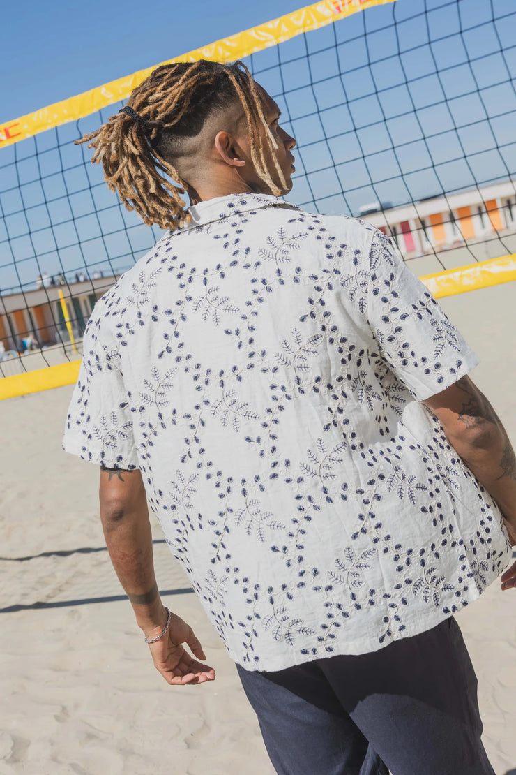Camicia Floreale Maniche Corte Frilivin - Hembher