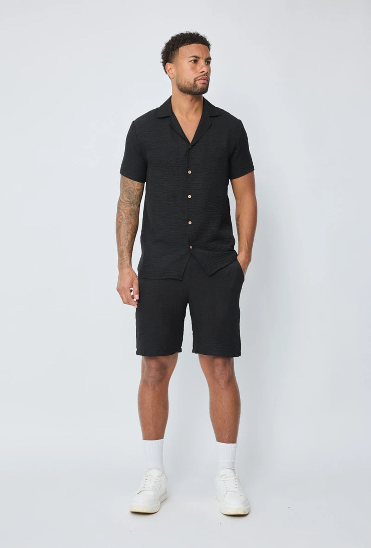 Completo Estivo Frilivin Nero - Hembher