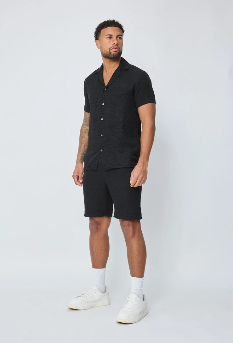 Completo Estivo Frilivin Nero - Hembher